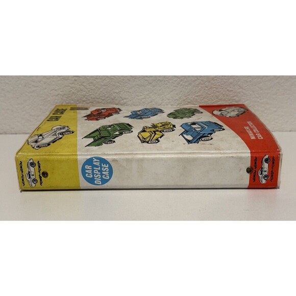 Vintage Car Carry Collector's Case with Diecast Cars Trucks 15 Mixed Toy Lot - Picture 2 of 10